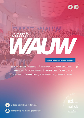 CAMP WAUW på Midtjysk efterskole - Klik for at tilmelde dig